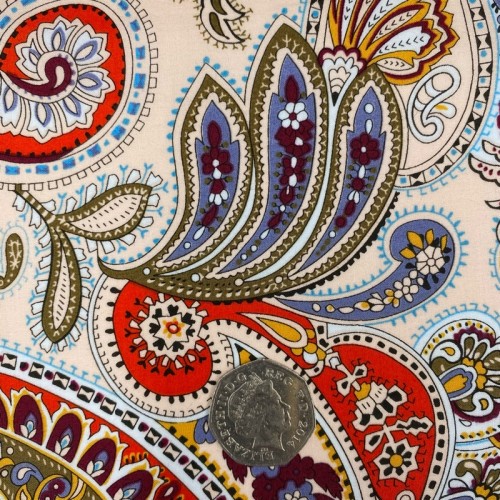 Cotton Lawn - 0300/SI/B - Orange